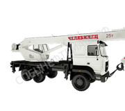 КС-45721-21 УРАЛ 6x6 210 (285) кВт (л.с.) Грузоподъемность: 25 т. Длина стрелы: 21,7 м