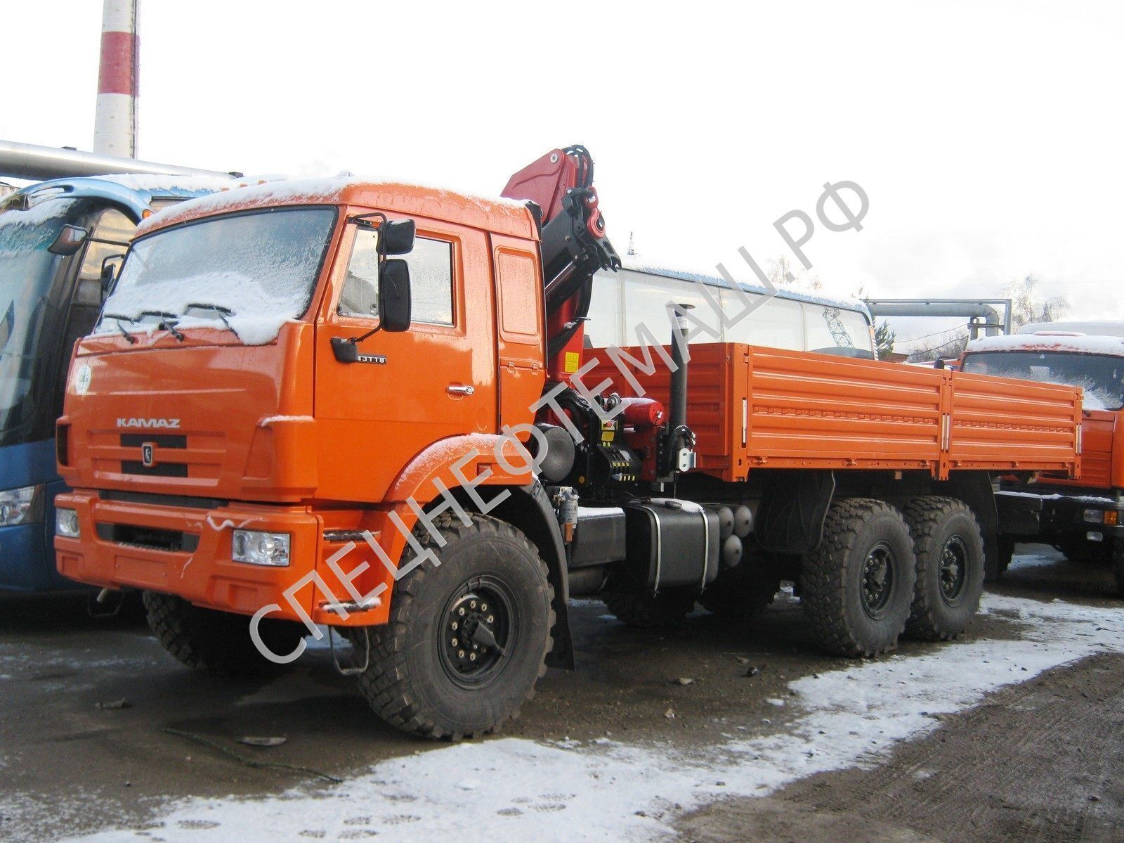 Бортовой КАМАЗ-43118 с КМУ Fassi 215 A.0.22 - в наличии! Цена = 5 950т.р.