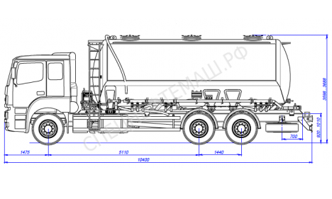 Камаз 65207 чертеж