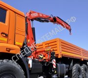 Бортовой автомобиль с КМУ Fassi F245А.0.22 на базе Камаз 43118