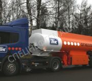 Полуприцеп-цистерна для светлых нефтепродуктов БЦМ-180.1, Al